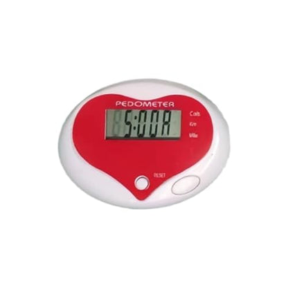 Pedometer for Walking Heart Shape Digital LCD Display Accurate