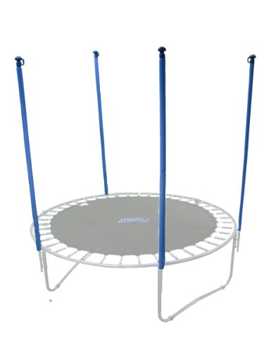 Upper Bounce Trampoline Safety Enclosure Poles Replacement Accessories Parts with Hardware - size: 4 poles, style: Straight