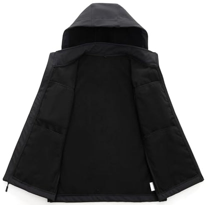 GGleaf Men's Softshell Vest Windproof Lightweight Golf - color: Black, size: Small