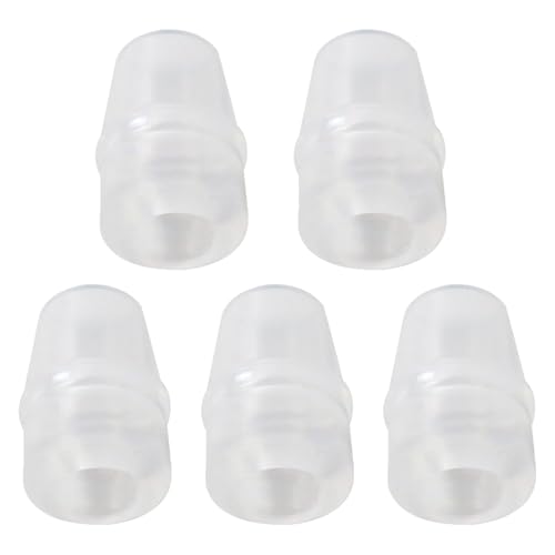 (New) 5pc Replacement for Hydrapak Hydration Reservoirs & Bladders Bite Valve Nozzles, Silicone Bite Spout Nozzles Compatible for Osprey and Fit for Nathan