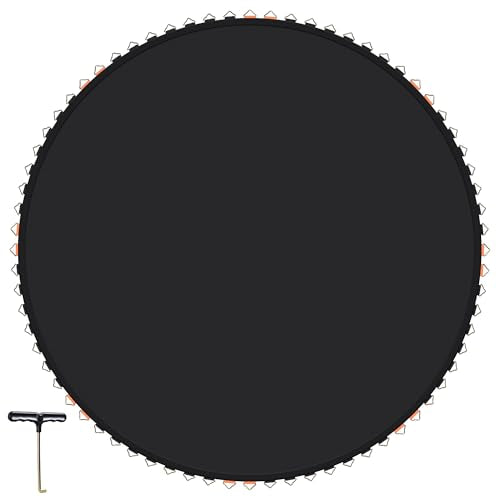 AW Trampoline Mat & Pad Replacement Kit w/ 72V-Ring for 14ft Round - size: 14FT Mat Only
