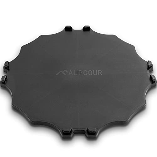 Alpcour Bike Trainer 4-Tier Riser Block for Front Wheel with Anti-Skid Design – Compatible with Stationary Mountain and Road Bikes for a Natural Riding Position Set-up with Extender - style: Riser Block Extender