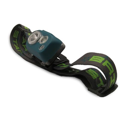 Bright Star B.O.B "Big Ol' Beam" 300 Lumen LED Headlamp Dark Teal, Auxiliary Red LED, 4 Modes, Hands-Free Lighting, Waterproof, Batteries Included, Perfect for Outdoor, Industrial, Emergency - color: Dark Teal