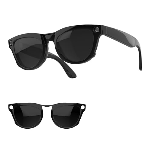 HIBLOKS Polarized Clip for RayBan Meta Skyler Gen 1/2 (RW4010/RW4014 52-20) - size: Black Frame - Black