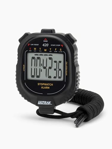 ULTRAK 420 Waterproof Stopwatch for Swim Training - Cumulative Split Timer