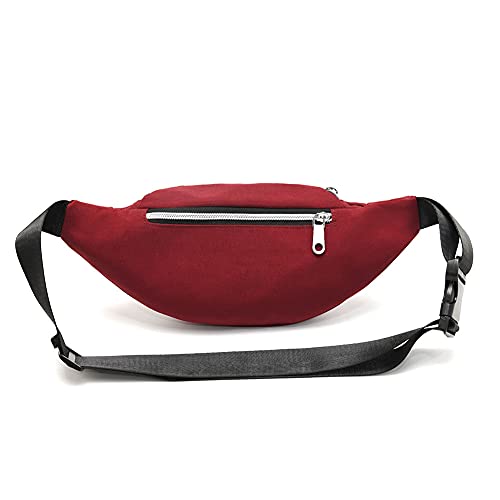 Waist Pack Bag for Men&Women - Fanny Pack for Workout Traveling Running. - color: (301)Red