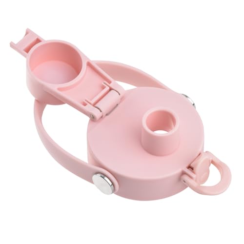 SENDESTAR Straw Lid for Hydroflask Wide Mouth Water Bottle with 12,16,18,20,24,32,40,64 oz, Auto Flip Straw Top Cap fit Most Wide Mouth Bottles, Sports Cap Water Bottle Accessories Top Replacement - color: Pink