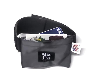 Athletic Ankle Wallets for Running, Walking,Great For Gym Or Travel Made In USA. (Gray) - color: Gray