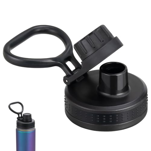 Spout Lid Replacement for Iron Flask Wide Mouth Bottle (10–64 oz) - size: 1 Pack