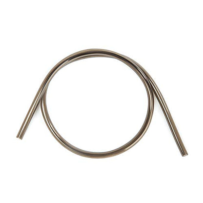 J.CARP High Flow Replacement Tube, with Tube Cleaner Brush, for Hydration Reservoirs - color: Grey Tube with Long Brush