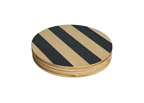Rotational Disc, Twist Board, Birch 11.5" Diameter, Economy