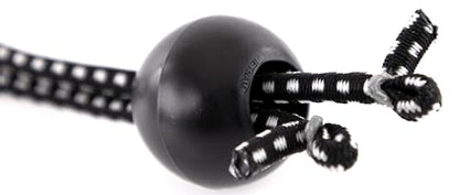 Kotap BB-9B Ball Bungee Cord, Heavy-Duty & Versatile, Indoor & Outdoor, Tarp Tie-Down, Organize & Secure, 9 Inch, Black, 25 Pack - size: 9 Inch, style: 25-Pack