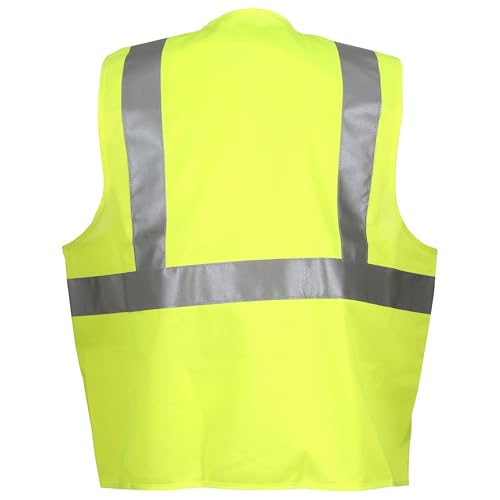 3M Reflective Vest Day/Night Safety Vest, 94616H1-DC, Hi-Viz Yellow - size: 1 Count (Pack of 1)