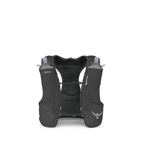 Osprey Duro LT Men's Running Hydration Vest with Hydraulics Soft Flasks - color: Black, size: Medium
