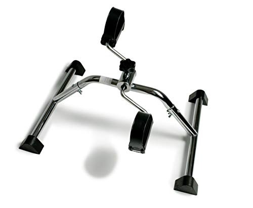 Lumex Pedal Floor Exerciser - Assembly Required, Mini Stationary Pedal Exerciser Under Desk Bike, Arm/Leg Workout Equipment, GF1965-1KD - style: Requires Assembly