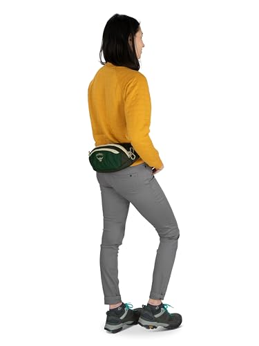Osprey Daylite Waist Pack - Fanny Pack with Crossbody Shoulder Carry Option - Lightweight Hip Bag - color: Blue Spikemass/Alkaline