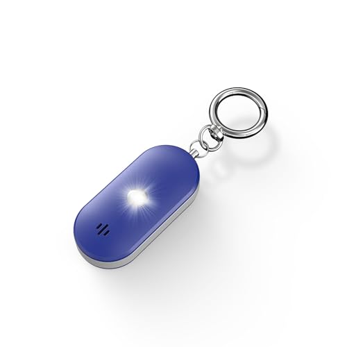 Personal Safety Alarm for Women, 130dB Rechargeable Keychain Alarm with Dual Speakers, LED Strobe Light, Low Power Indicator and USB-C Charging, (Blue) - color: Blue