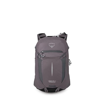 Osprey Sportlite Lightweight Hiking Backpack with Hydraulics Reservoir for Men & Women - Everyday Hydration Travel Bag - color: Graphite Purple, style: 20l