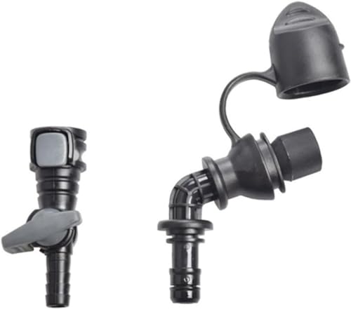 Hydrations Bags Bites Valves with Cover Replacement Leakproof Bladder Mouthpiece Valves Tube Nozzles Easy Use Hydrations Bags Bites Valves Tube Nozzles Adjustable Switches Water Bag Nozzles Packs