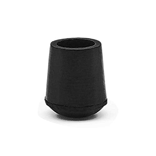 Flyshop Furniture Table Covers Non-Slip Durable Rubber Leg Tips Chair Leg Caps Floor Protectors Round Black 4PCS Size 12 mm, 1/2" - style: Inner Diameter-12mm