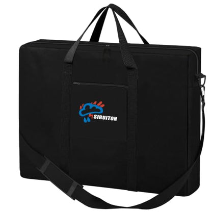 SIRUITON Folding Table Storage Bag Fits 8FT Tables, Thick 600D Oxford - size: 8ft Folding Table Bag
