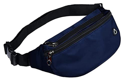 Fanny Packs for Men and Women Water-Repellent Sports Waist Pack Bag - color: 1pack-Blue