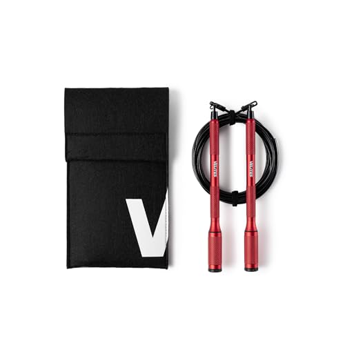 Velites Cyclone Jump Rope for CrossFit and Training - color: Red