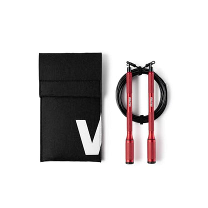Velites Cyclone Jump Rope for CrossFit and Training - color: Red