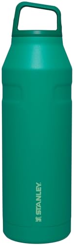 Stanley IceFlow Cap and Carry Water Bottle | Wide Mouth Twist Lid | Lightweight & Leakproof for Travel & Sports | Insulated Stainless Steel | BPA-Free - color: Alpine, style: 50 Oz