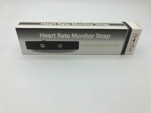 Heart Rate Monitor USA Replacement Soft Transmitter Strap (works with Polar H1, H7, H9, H10 and Polar Wearlink Models) Size XS/SM