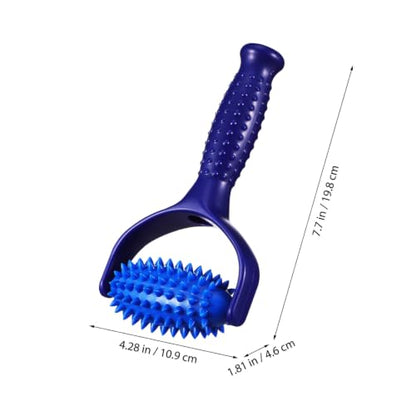 HOMSFOU Handheld Muscle Massage Stick Roller for Legs and Back, Comfortable Abs and PVC Material, Reduces Muscle Fatigue, for Yoga Enthusiasts and Exercise