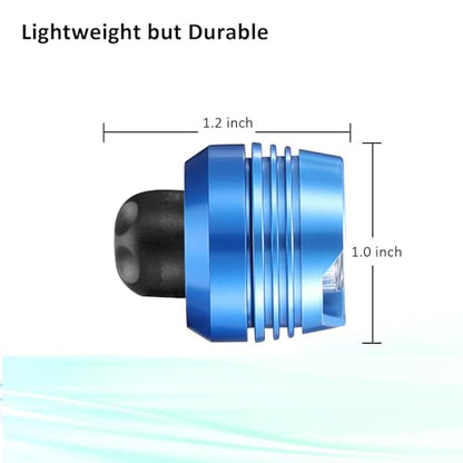 RAHAN Shoe Lights for Shoes,2 PCS Shoe Headlights,Light Up Charm Accessories for Kids Adults Shoe, Hands-Free Night Light, Camping Lights，IP65 Waterproof Light, Blue - color: X-Blue
