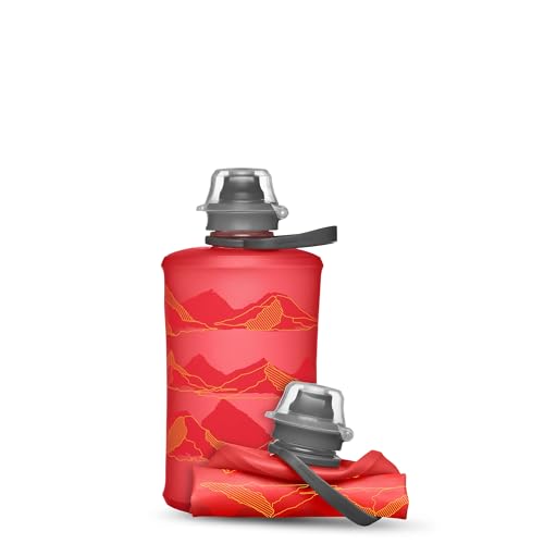 HydraPak Stow Collapsible Water Bottle (350ml, MTN Redwood) - color: MTN Redwood, style: 12oz/350ml