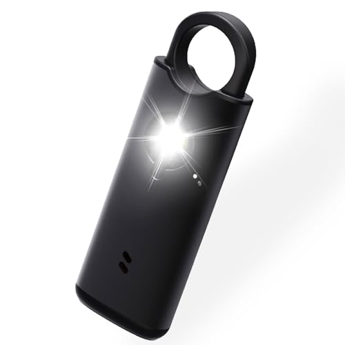 Personal Safety Alarm with Loud Alarm, Strobe Light, and Keyring an Emergency Safety Suitable for Women, Men, Children, and Seniors