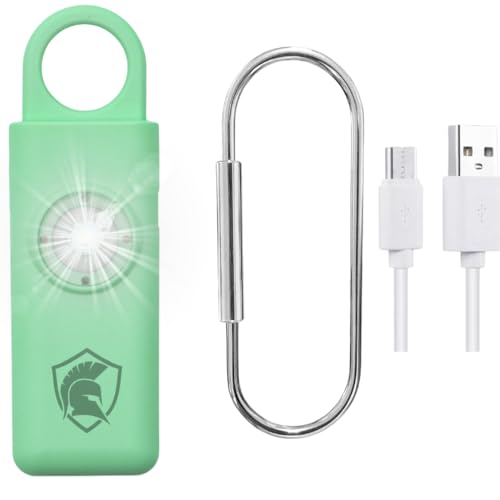 Personal Safety Alarm Rechargeable (Lime) - color: Lime