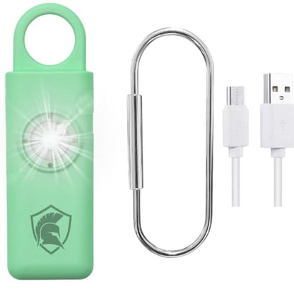 Personal Safety Alarm Rechargeable (Lime) - color: Lime