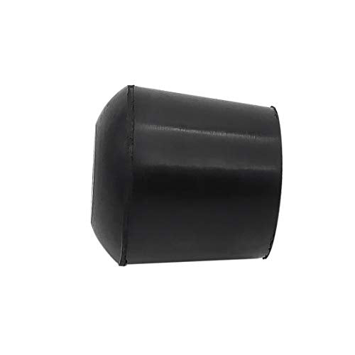Flyshop Furniture Chair Leg Caps Round Black 25mm 1" 4PCS - style: Inner Diameter-25mm