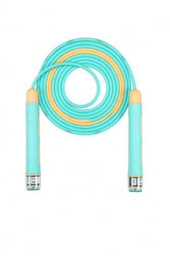 YUEDONG Kids Jump Rope with Dual Bearings for Boys and Girls - color: BLUE
