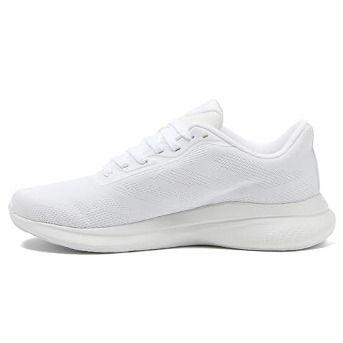 Reebok Energen Run 4 Running Shoes for Men, Lightweight Athletic Mens Sneakers Size 6.5 to 14 - color: White/White/White, size: 8.5
