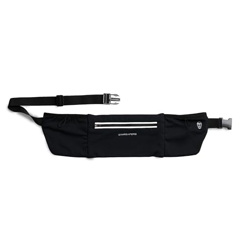 Gymreapers Running Belt Fanny Pack For Women & Men - Phone Holder Waist Belt Gifts For Runners, Joggers, Sports & Gym Workout - Lightweight Adjustable Waist Pouch For Running Gear Accessories