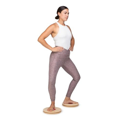 OPTP Pro Rotating Discs (Pair) – USA Made, 11” DIA Wooden Rotator Discs