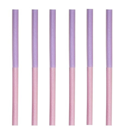 LANGXUN55-60 inch Indoor Trampoline Replacement 6 pcs Foam Rod - color: Pink&Purple