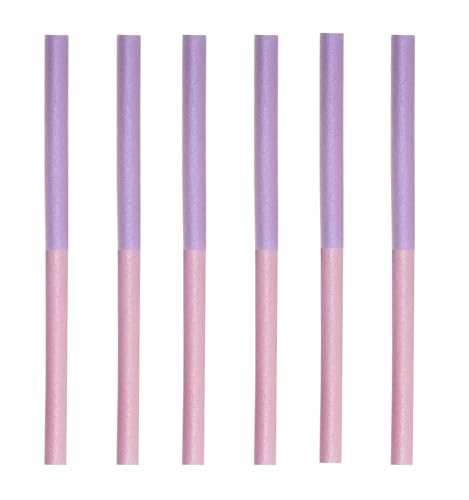 LANGXUN55-60 inch Indoor Trampoline Replacement 6 pcs Foam Rod - color: Pink&Purple