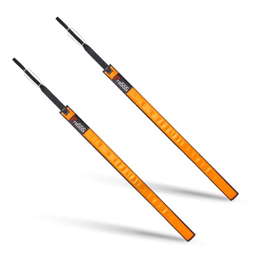 Arborist Rope Protector - 26" PVC/Polyester with Telescopic Fixation Strap & Buckle (2-Pack) - size: 2PCS