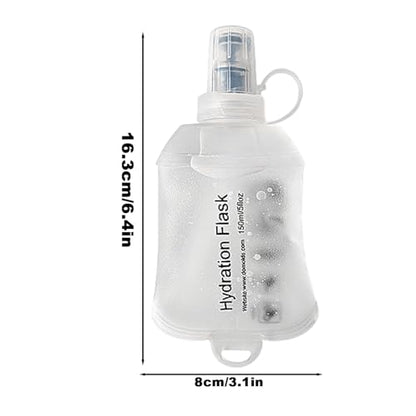 Soft Flask Foldable Leakproof Portable Water Bottle
