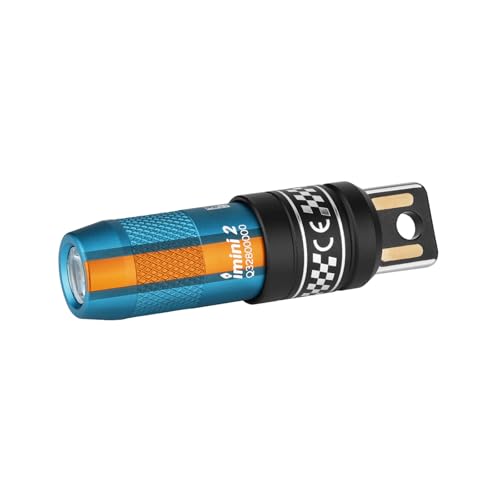 OLIGHT IMINI 2 Rechargeable EDC Keychain Mini Flashlight Sapphire - color: Sapphire