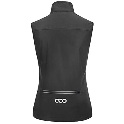 33,000ft Women's Lightweight Running Vest with 6 Pockets for Travel Golf - color: Grey, size: Small