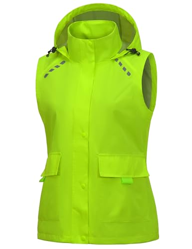 Little Donkey Andy Women's Cycling Vest - color: Fluorescent Yellow, size: X-Small