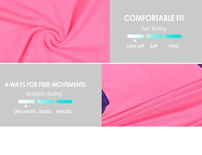 Little Donkey Andy Women's Half Zip Breathable Cycling Vests Reflective Sleeveless Jerseys Shirts Golf 4 Rear Pockets - color: Upgraded Pink, size: XX-Large