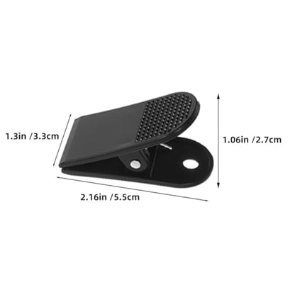 GANAZONO Treadmill Safety Key Clip Set, 4pcs Universal Emergency Stop Switch Clips with Spring, Replacement Treadmill Key Cord Clamps for Fitness Equipment Accessories